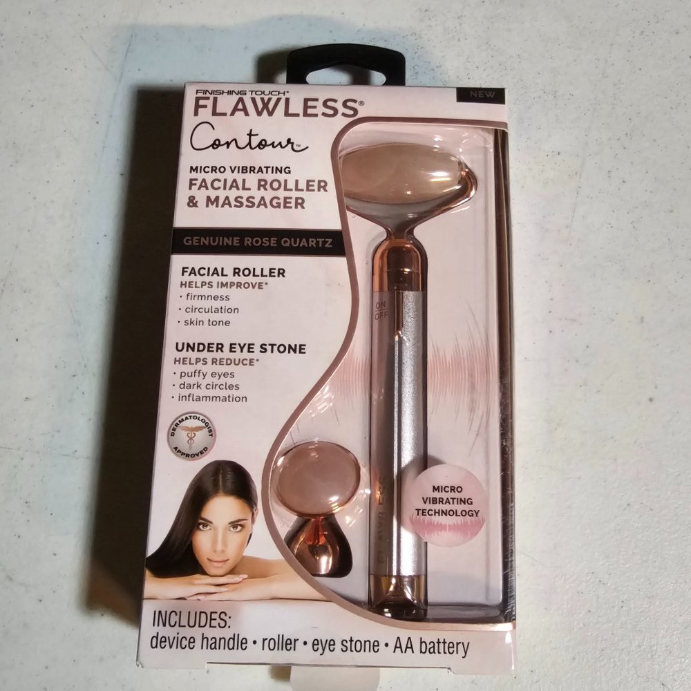Finishing Touch - Flawless Contour Micro Vibrating Facial Roller & Massager